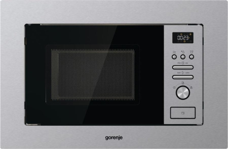 Встраиваемая микроволновая печь Gorenje BM201AM1X, цвет Серебристый, 20 л.