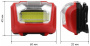 Фонарь ЭРА GB-709 Пиранья 5W (310lm), 3 реж, луч 20м, СОВ, 3хААА 0226
