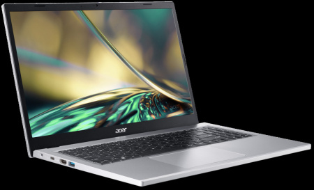Ноутбук Acer Aspire A315-24P-R28J Ryzen 5 7520U/8Gb/256Gb SSD/Radeon 610M (DOS) Silver (NX.KDEER.00C)