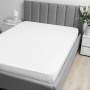 Простыня на резинке Волшебная Ночь 140/200/20 Warm White Поплин 782095