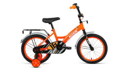 Велосипед Altair Kids 16 (16" 1 ск.) 2020-21 ярко-оранжевый/белый