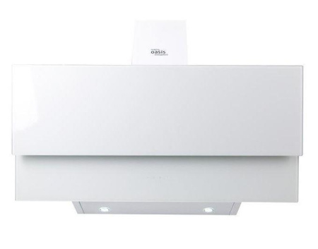 Вытяжка наклонная, настенная, Oasis NB-90W, цвет Белый, ширина 90см.