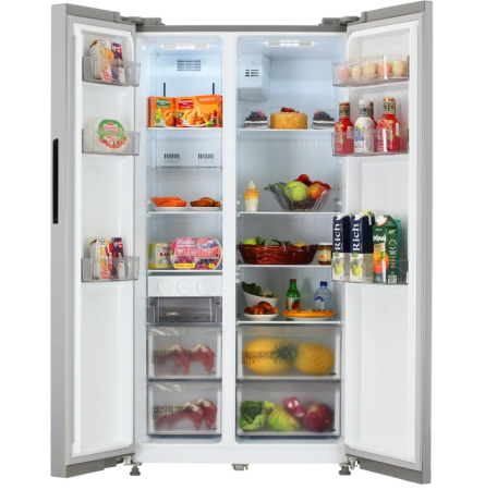 Холодильник Midea MDRS710FGE46, цвет Серебристый
