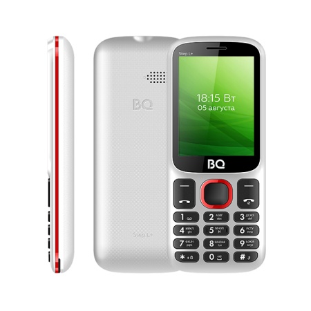 Мобильный телефон BQ-2440 Step L+ White+Red