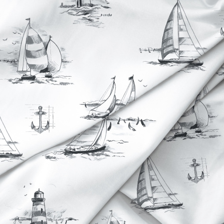 КПБ 2 сп Verossa Regatta gray 50/70 Сатин 921443