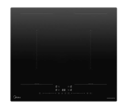 Встраиваемая варочная панель Индукционная Midea MIH67783SB, 59 см, цвет Чёрный