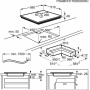 Встраиваемая варочная панель Индукционная Electrolux KIV634I, 59 см, цвет Чёрный
