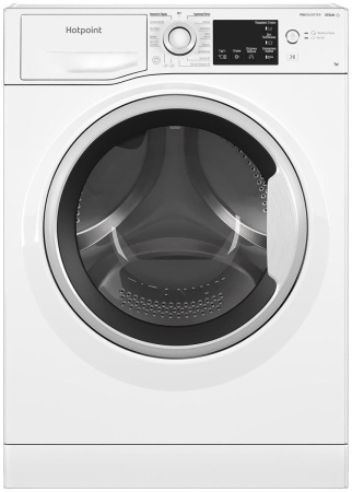Стиральная машина с фронтальной загрузкой Hotpoint NSB 7239 W VE RU, Max загрузка - 7кг, Max отжим - 1 200об/мин., цвет Белый