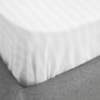 Простыня на резинке Волшебная Ночь 140/200/20 Warm White Поплин 782095
