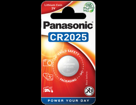 Эл.питания Panasonic Lithium Power CR-2025EL/1BP