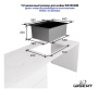Кухонная мойка Wisent WS35848 Black с коландером, дозатором и сифоном