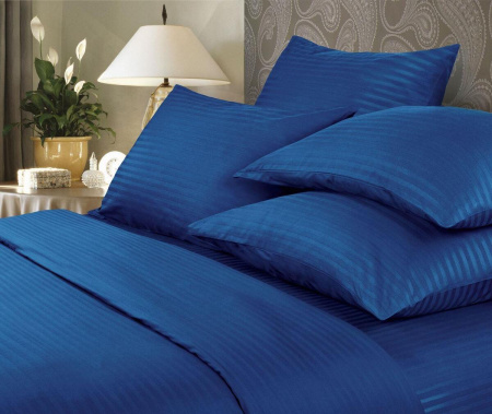 КПБ 2 сп Verossa Stripe Indigo 50/70 Сатин 738053