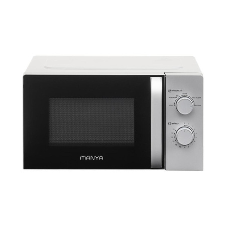 Микроволновая печь Manya W20M02S, цвет Серебристый, 20 л.