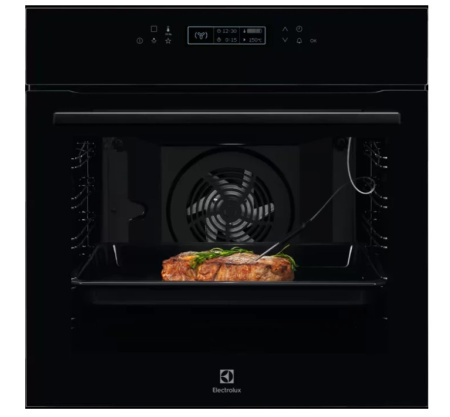 Встраиваемый Электрический духовой шкаф Electrolux COE7P31B, цвет Чёрный