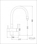 Смеситель Emar EC-3015 PVD Dark