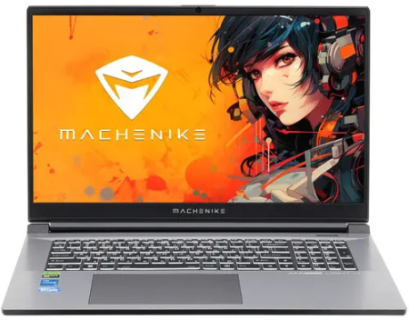 Ноутбук Machenike L17 Core i5 13500H/16Gb/512Gb SSD/RTX 4060 8Gb/17.3" 2k IPS 165Hz (DOS) Silver (JJ00G800ERU)