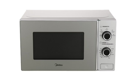Микроволновая печь Midea MM720S220-S, цвет Серебристый, 20 л.
