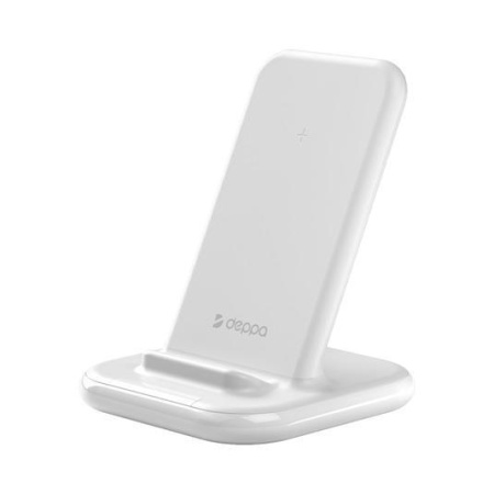 Беспроводная зарядная станция Deppa QI Fast Charge 15W White