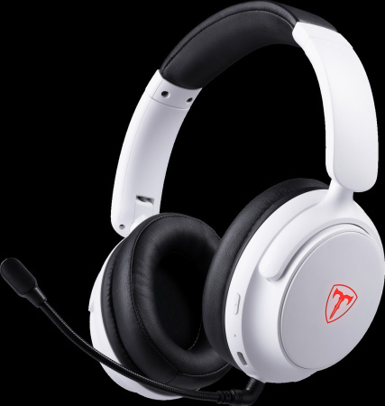 Беспроводная гарнитура T-line Fang Pro (USB, WirelessUSB, BT) White