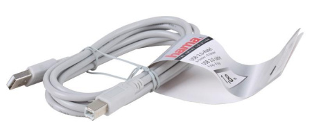Кабель Hama H-29099 USB AM-BM 2.0  (1.8м)