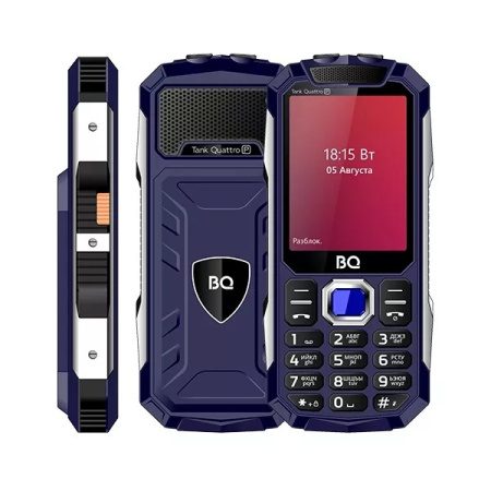 Мобильный телефон BQ-2817 Tank Quattro Power Blue