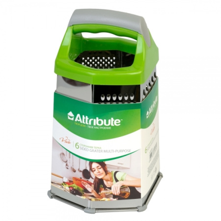 Терка Attribute Gadget Viva Grey-Green ATV721