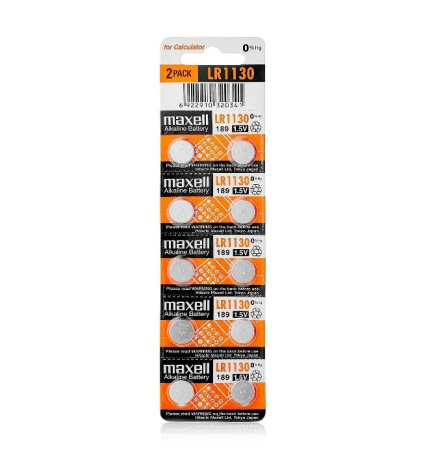 Эл.питания MAXELL LR1130/10BL AG10 (389) (1бл - 10шт)