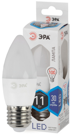 Лампы Эра LED smd B35-11w-840-E27
