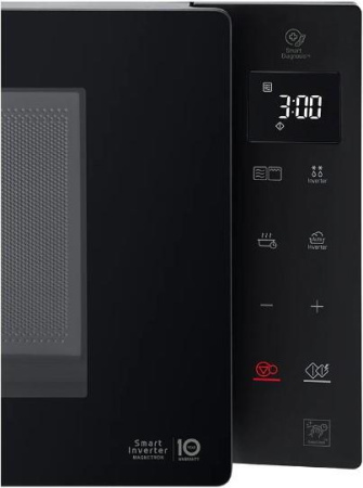 Микроволновая печь LG , цвет Чёрный, 23 л.
