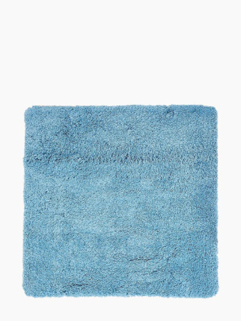 Коврик д/в Shahintex Microfiber 100*100 голубой м07