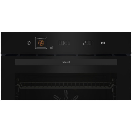 Встраиваемый Электрический духовой шкаф Hotpoint HETF 1351 AH BL, цвет Чёрный