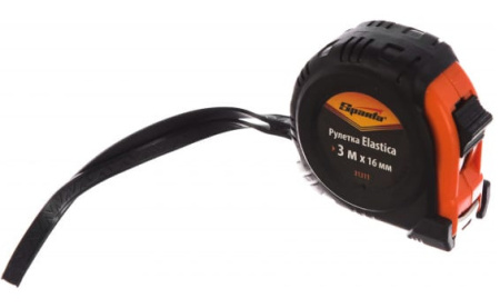 Рулетка SPARTA Elastica 3 м х 16 мм