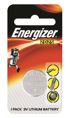 Эл.питания Energizer CR2025 (1BL-1шт)