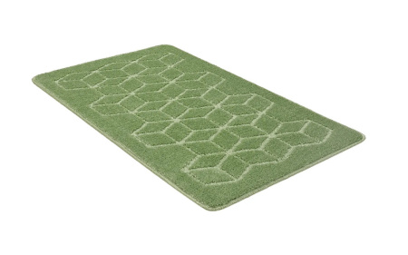 Коврик Shahintex РР 50*80 002 зеленый чай 79