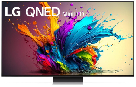  65" (165см) Телевизор LG 65QNED91T6A, SMART, UHD 4K 3840x2160, Цвет Серый