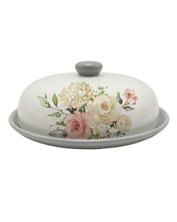 Блюдо для блинов Prima Collection Белла Анна с крышкой 23 см HC604R-B82
