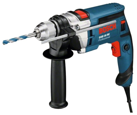 Дрель ударная Bosch GSB 16 RE (БЗП)