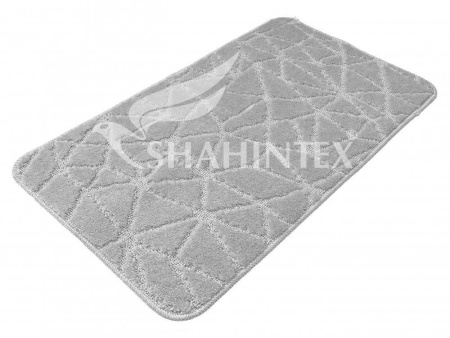 Коврик Shahintex для ванной РР 50*80 001 серый 50 813155