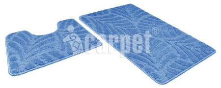 Набор ковриков Shahintex Актив Icarpet 60*100+60*50 001 синий 56 836093