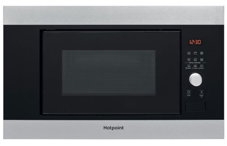 Встраиваемая микроволновая печь Hotpoint MF20G IX HA, цвет Нержавеющая сталь, 20 л.