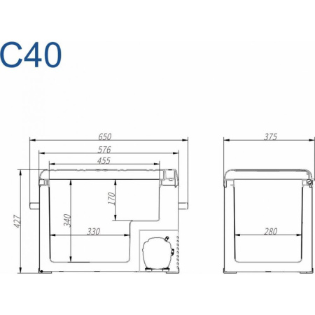 Термохолодильник Alpicool C40