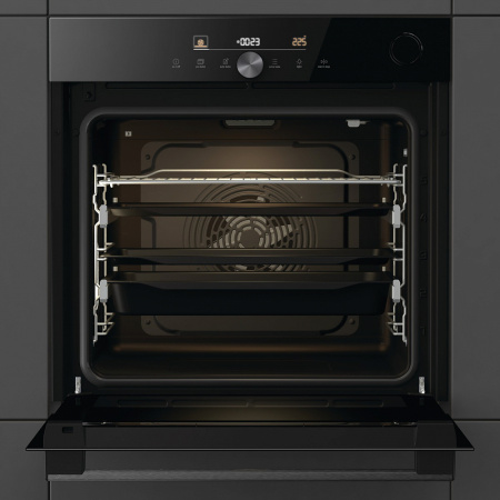 Встраиваемый Электрический духовой шкаф Gorenje BSA6747DGWI, цвет Чёрный