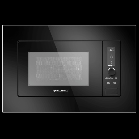 Встраиваемая микроволновая печь Maunfeld JBMO820GB01, цвет Чёрный, 20 л.