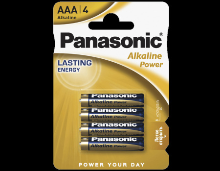 Эл.питания Panasonic Alkaline AAA LR03REB/4BPRPR