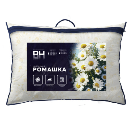 Подушка Волшебная ночь Ромашка 50/70 Ромашка Хлопчатобумажная ткань 921355