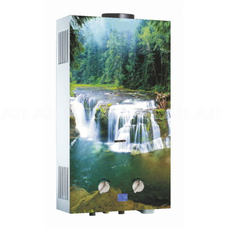Колонка газова ATL 3-10 LT WATERFALL, производительность 10 л/мин., Цвет Голубой