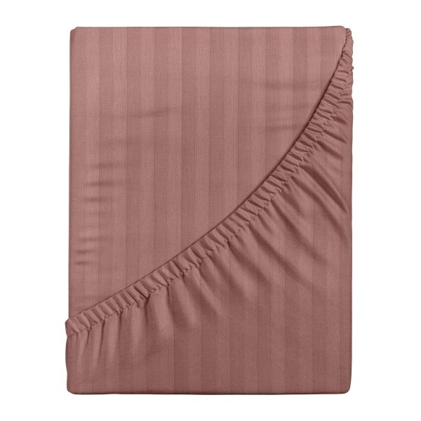 Простыня на резинке Verossa Stripe 200/200/20 Ash Сатин 754032
