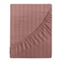 Простыня на резинке Verossa Stripe 200/200/20 Ash Сатин 754032