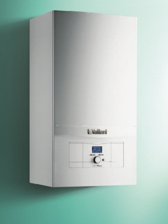 Газовый отопительный котел Vaillant VUW 242/5-3 turboTEC pro 2 контурный, для 240 площади отопления