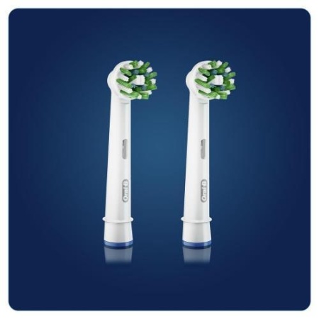 Насадки для зубной щетки ORAL-B EB50RX PRO CrossAction 2 шт с Х-образными щетинками